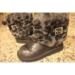 UGG Australia Ellee Animal Stout 1003723k Kids BOOTS 12 (ugg100